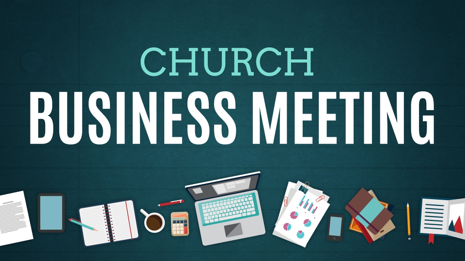 church business meeting 1