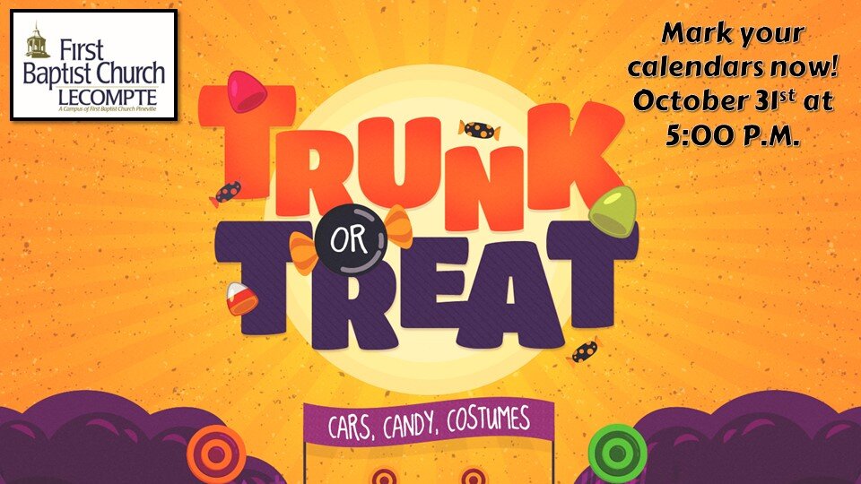 trunk or treat lecompte